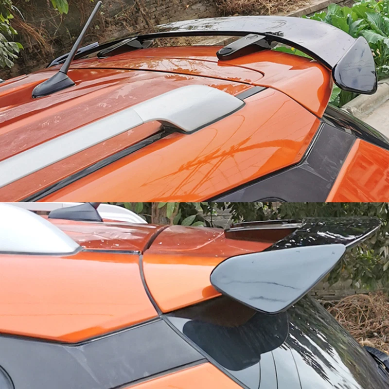 Universal Gloss Black For Mazda CX-9 2007-2015 Rear Roof Spoiler Wing W/ Light Foto 4 de 4