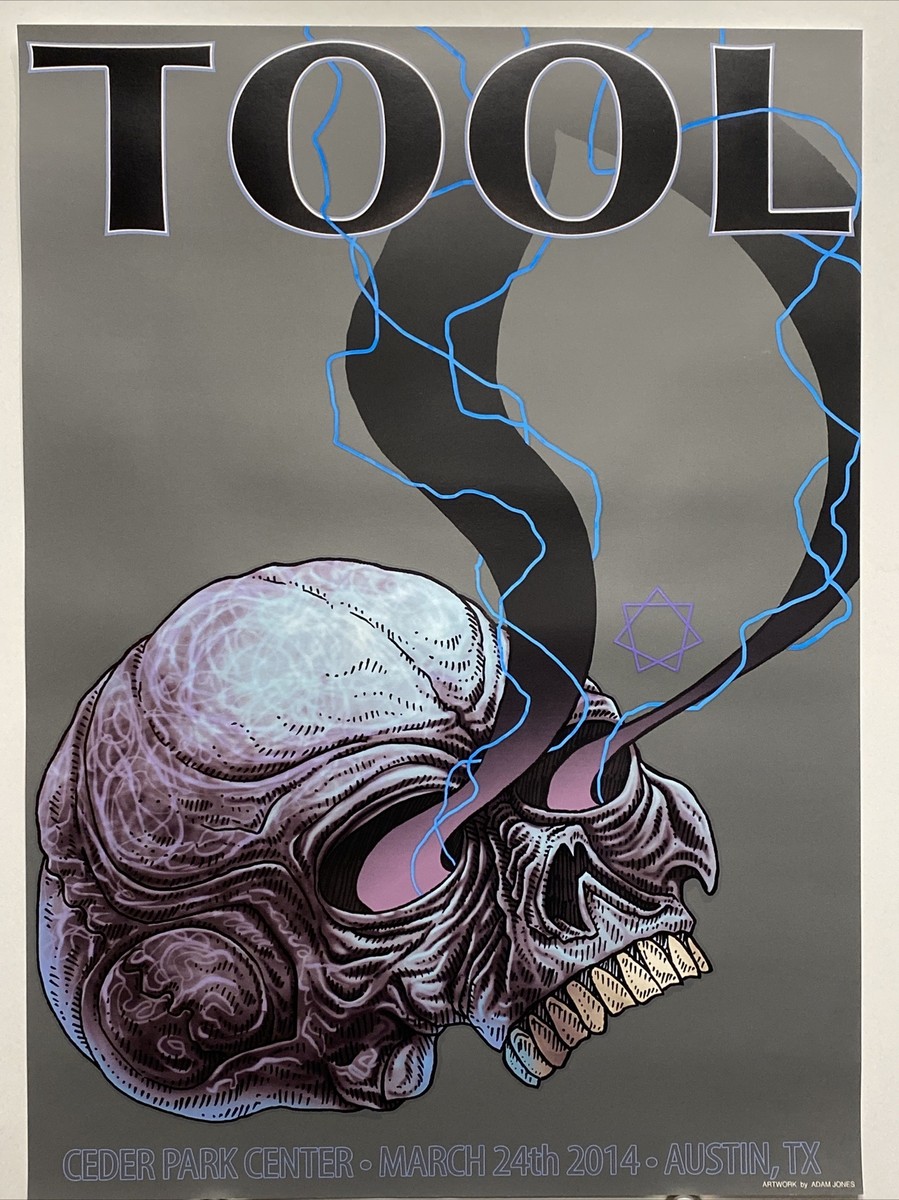 Tool Poster Austin, Tx Cedar Park Center March 24th, 2014 with