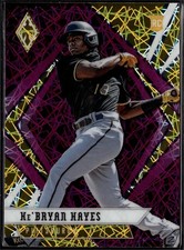 2021 Panini Chronicles #18 Ke'Bryan Hayes Phoenix Purple Velocity