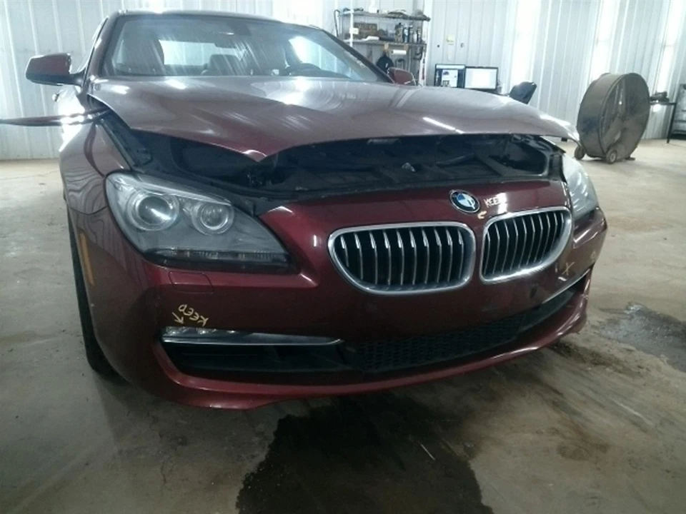 Driver Grille Upper Bumper Mounted Chrome And Black Fits 12-15 BMW 640i - Image 3 of 4