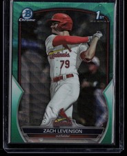 2023 BOWMAN DRAFT CHROME ZACH LEVENSON RC 102/125 ST. LOUIS CARDINALS #BDC-149