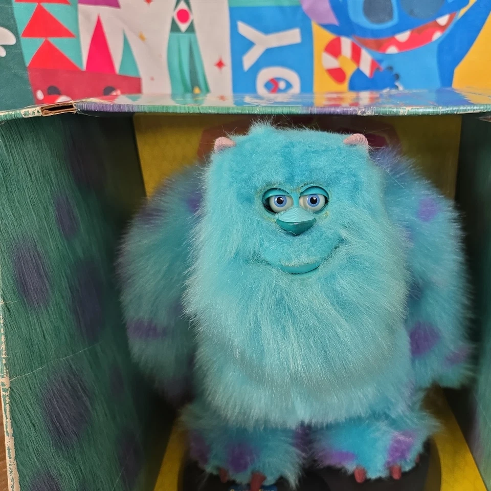 复古 Monsters Inc Sulley Motion 激活 11 英寸会说话的房间警卫迪士尼皮克斯 — 第 3/4 张图片