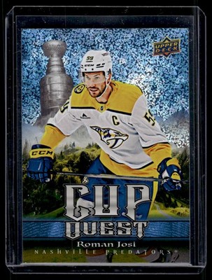 2025-26 Upper Deck Series 1 Cup Quest Speckle Roman Josi.. #CQ-19
