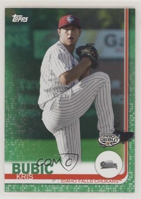 2019 Topps Pro Debut Green 70/99 Kris Bubic #136 3l1