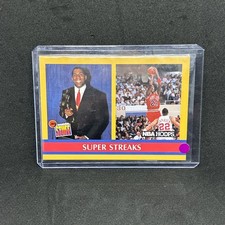 Michael Jordan, Magic Johnson 1990 NBA Hoops Super Streaks #2