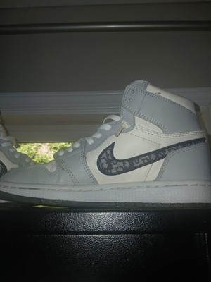 Size 5 - Jordan 1 x Dior High Gray  #549/8500