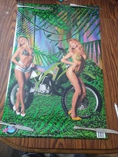  RAD-N-BAD Poster #99-113,  Pin Up, Andrews Suzuki, 22"X34" 1992