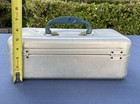 RARE Old Pal Aluminum Tackle Box 13.5”x 6.5”x 5” With Fish Mold Handles + Gear — photo 7