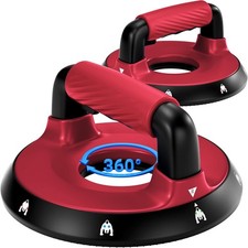 Push up Bars, Rotating Handle Design with Bearings for Smooth, Effortless for a