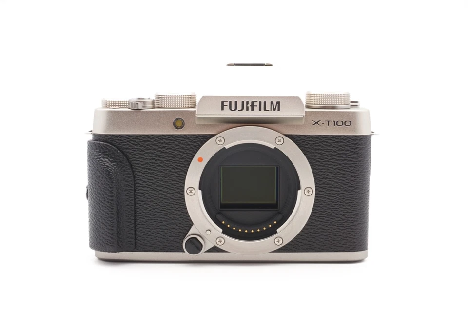 Fujifilm X-T100 Digitalkamera Kamera Body Graphit spiegellose Fuji - Refurbished - Bild 2 von 4