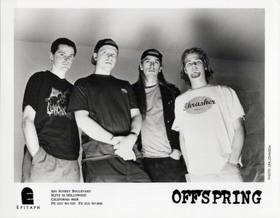 The Offspring Silver Gelatin Print 1990s Epitaph Records Promo Band Press Photo