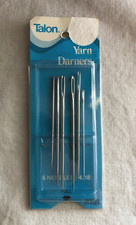 New Pack of 6 Talon Yarn Darners Needles Size 14/18, 2-1/4" to 2-3/4" Long