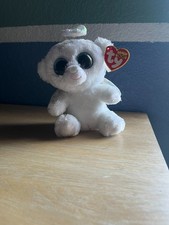 Ty Beanie Boos - HALO the Angel Bear 6 Inch NWT Plush Stuffed Animal Toy