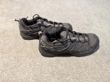 Salomon X Crest Shoes Mens 11.5 Gray Trail Hiking Contagrip Energycell Sneakers