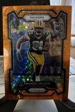 2023 Panini Prizm - Rookies Emanuel Wilson #335 Disco Prizm (RC)
