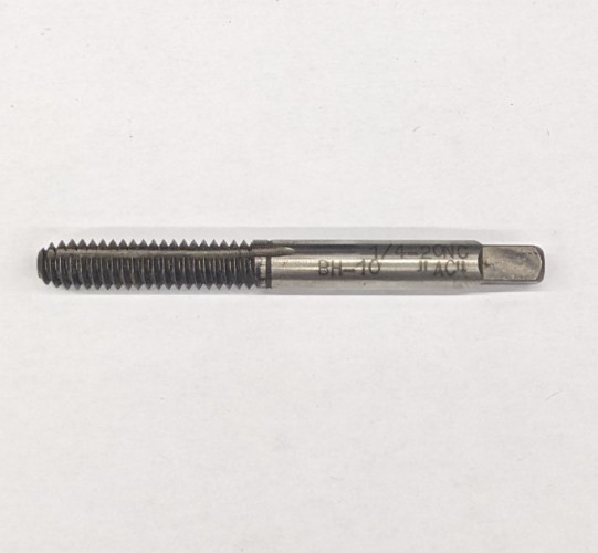 1/4"-20 NC Fluteless Bottoming Tap Thread Roll Form Forming HSS GH10