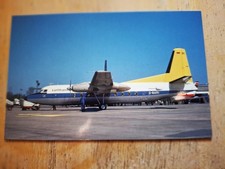 LUFTHANSA FOKKER F-27 Friendship 400 Postcard