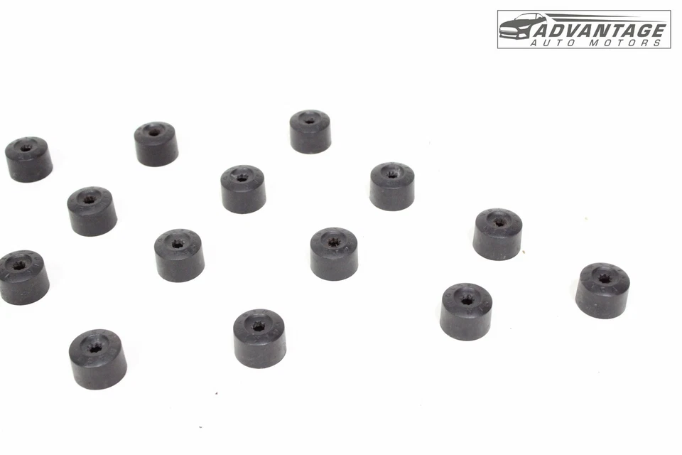 2010-2025 VOLKSWAGEN JETTA LLANTA TUERCA BLOQUEO PERNO TAPA EMBELLECEDOR JUEGO DE 20 OEM Foto 3 de 4