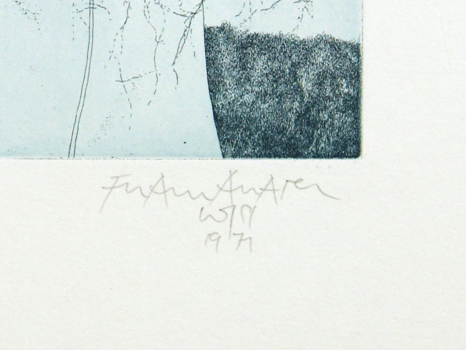 Surrealer Konstruktivismus, 1971. Franz Anatol WYSS (*1940 SUI), handsigniert - Bild 3 von 3