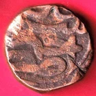 MUGHALS AKBAR AJMER MINT ONE DAM RARE COIN #K28
