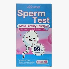 ACCUFAST Sperm Test Male Fertility Test EXP DATE: 23/05/2026