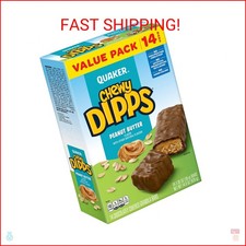 Quaker Chewy Dipps Granola Bars, Peanut Butte...