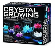 4M 7 Crystal Growing Science Experimental Kit with Growing, 7 Piece