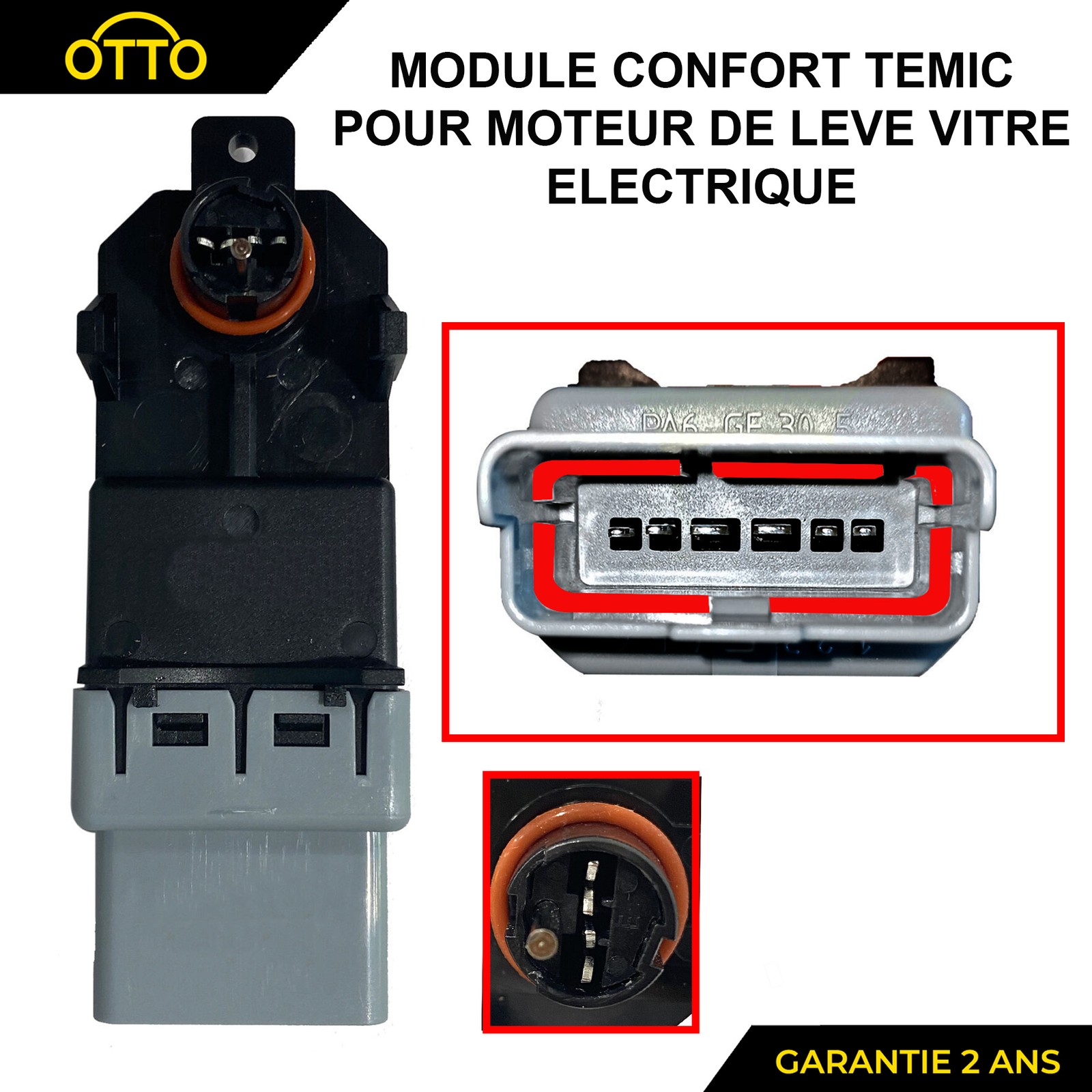 Module lève-vitre électrique TEMIC 440787F 440787D 0675