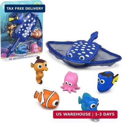 SwimWays Disney's Finding Dory Mr. Ray's Dive and Catch Game, Water Toy, Outdoor
