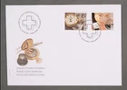 MayfairStamps Switzerland FDC 2005 Watches Swiss Products Dual First Day Cover a
