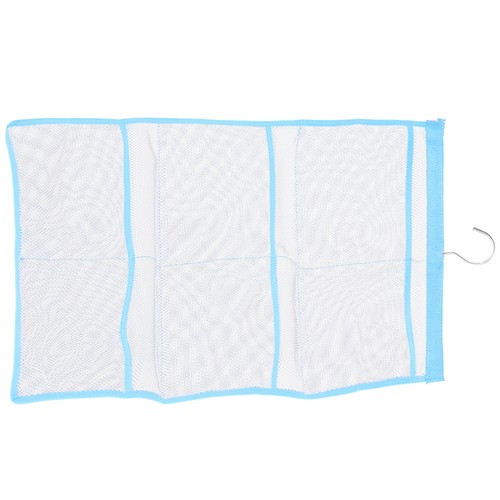 6 Storage Bathroom Bag Shower Hanging Pocket Mesh Organizer Hanger