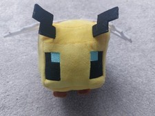 Mattel Minecraft Bee Plush Toy kids soft plush excellent condition 