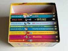 ROALD DAHL COLLECTION:  Lot of 9 Dahl Books * BFG Witches MATILDA Mr. Fox JAMES