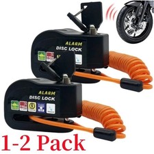 For Motorcycle Alarm Lock Anti-theft Wheel Disc Brake Security for Harley YAMAHA