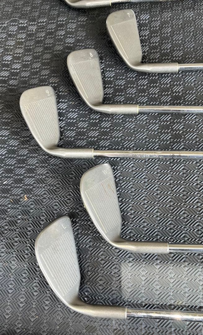 PING ZING Iron Set Karsten 9-Piece 3-9 L W Shafts Vintage Used
