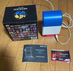 SNK NEOGEO mini Console 40th Anniversary Retro Arcade Japan Tested Boxed