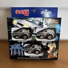 ChoroQ Back to the Future Delorean 3-unit set USJ limited item Minicar