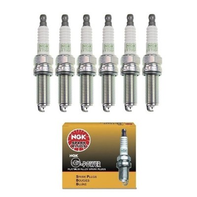 Pack of 6 NGK Platinum Spark Plug Replacement For Honda 2009 2010 2011 2012 2...