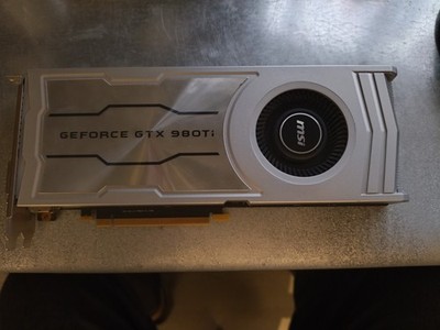 MSI  GeForce  GTX 980 TI 6 GB GDDR5