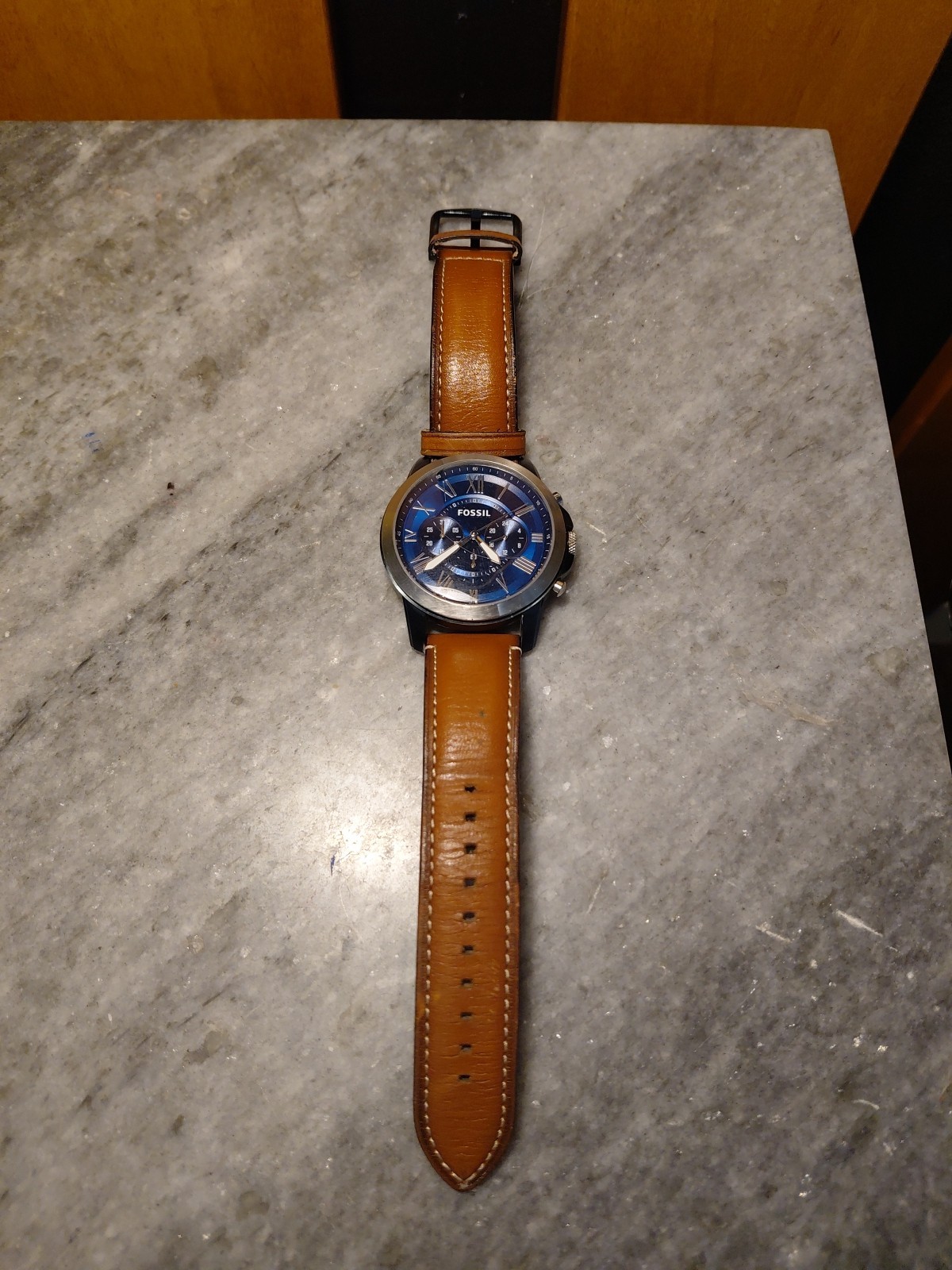 -Fossil Watch -there A Little Scratch On The Bott… - image 1