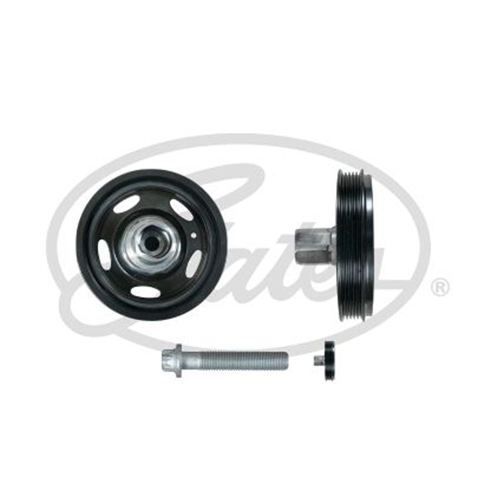Gates TVD1171A Crankshaft Belt Pulley Replacement Fits Chevrolet Opel Vauxhall - Image 11