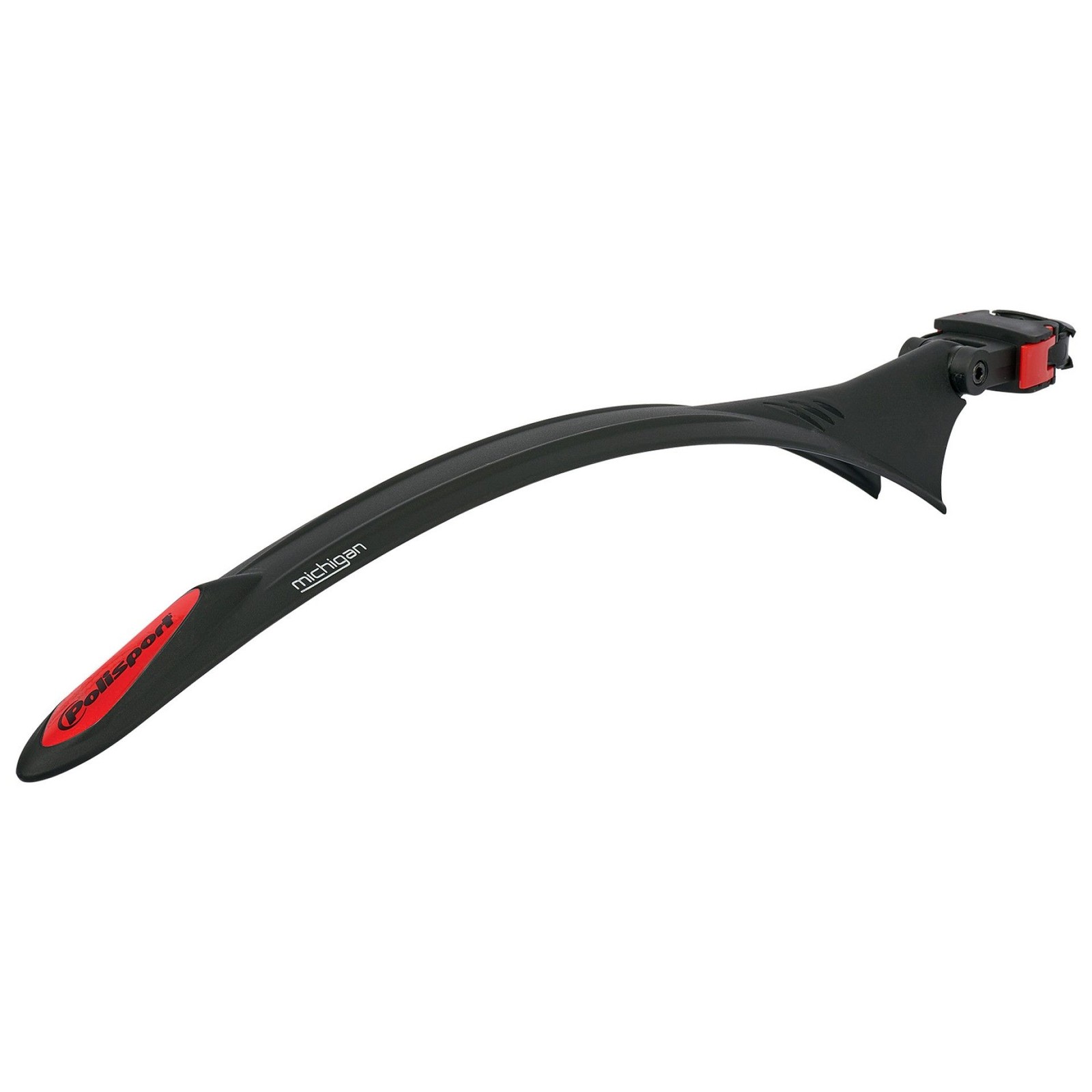 Polisport Schutzblech Fahrrad HR 28'' für Sattelstütze Michigan rot-schwarz