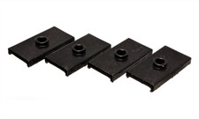 Energy Suspension For 62-80 Mg Mgb Black Rear Leaf Spring Pad Set