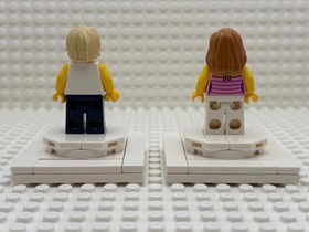 Lego Beachside Vacation Lot Minifigure Creator Town 31063 twn284 twn285