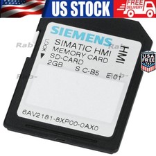New Siemens 6AV2181-8XP00-0AX0 6AV2 181-8XP00-0AX0 SIMATIC SD memory card 2 GB