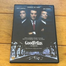 Goodfellas DVD 1990 Martin Scorsese Robert De Niro Joe Pesci Crime Drama