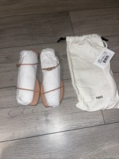 Tkees Square Toe Twiggy Nude Beach/Plage Naturiste Ladies Sandals UK Size 5