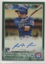 2015 Topps Chrome Rookie Auto Green Refractor 16/99 Ryan Rua #AR-RR Auto 1h5