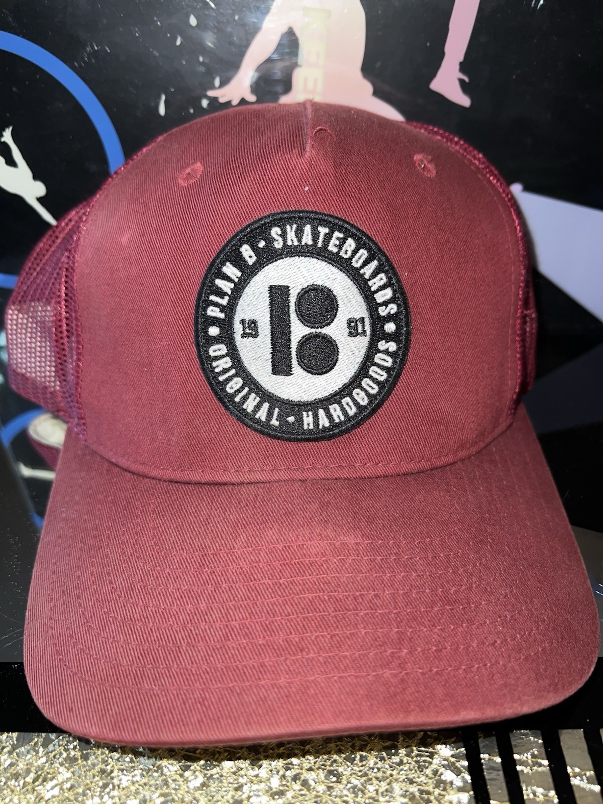 SAMPLE Plan B Skateboards Starter Snapback Trucke… - image 1