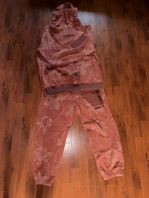 Burton Mine 77 Floral Hoodie/sweat Pant Set XL Hoodie L Pant